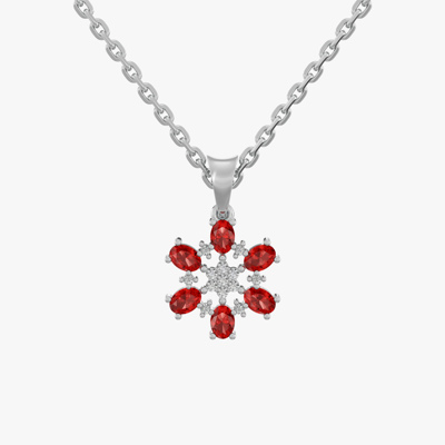Anashid Ruby Jewelry Pendant